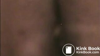 Ebony-milf-shitting-diarrhea-closeup