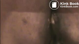 Ebony-milf-shitting-diarrhea-closeup