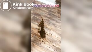 Big-booty-ebony-expels-two-enemas