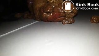 Chink Slave Jua leckt an Ihrer Scheiße