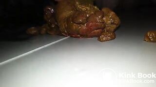 Chink Slave Jua leckt an Ihrer Scheiße