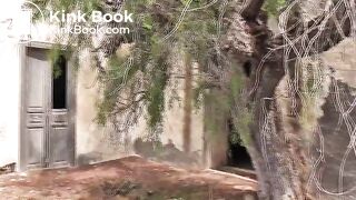 MiaRoxxx pooping in an abandoned house