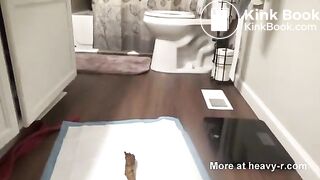 Sexy scat shitting
