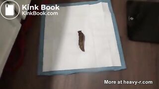 Sexy scat shitting