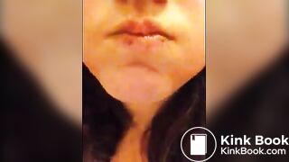 scat chubby selfie shit eating girl 2