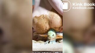 Hot-cutiepie-takes-huge-shit-smears-her-body-with-it-fucks-her-sweet-gaping-ass-and-tastes-her-shit