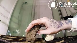 Thick poop and smear