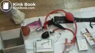 Anal stretching & colon cleansing with suppositories and enemas