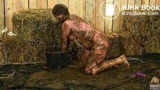 Mary Craft Erotic Fun in Dung - cow shit eating