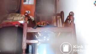 Chair Squirting Into Bowl With Wet Poop Fill