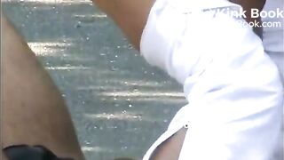 Femdom - Toilet Paper + Outdoor Piss