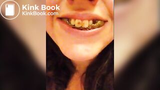 scat chubby selfie shit eating girl 1