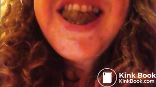 scat chubby selfie shit eating girl 3