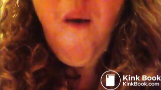 scat chubby selfie shit eating girl 3