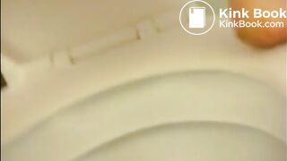 Fingering asshole making her shitting