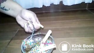 PREPARING MY SWEET SHIT DESSERT! (Spanish audio)