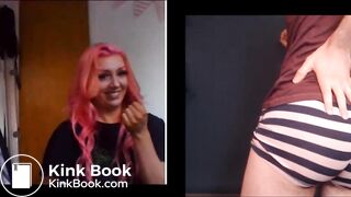 Shitting infront of two cam girls