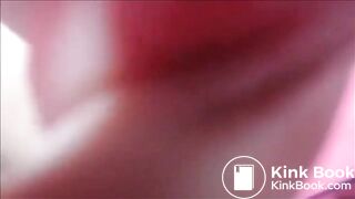Babe shitting diarrhea closeup on cam