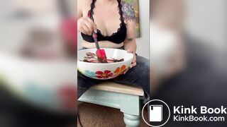 Vanessa - Making Scat Brownies