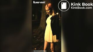 pooping at night in the park