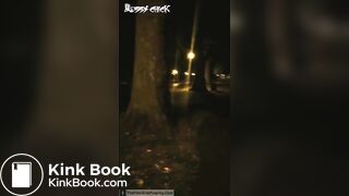 pooping at night in the park