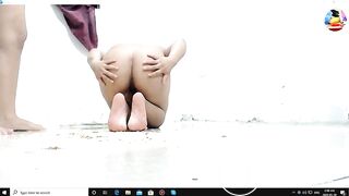 Latinas Throw Big Vomit & Enema Mess