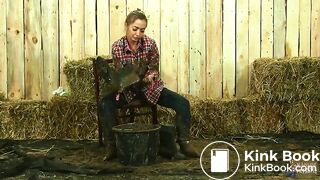 Dasha and her dirty boots trailer