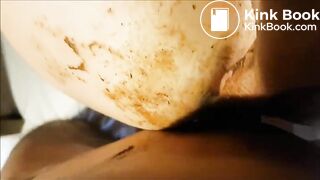 Scat vaginal fuck
