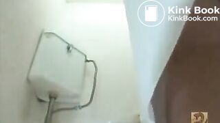 Japanese nurse pooping in the hospitals toilet