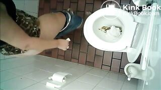 spycam public toilet diarrhea