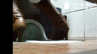 Toilet Poop Voyeur Steals two womens poop - ThisVidcom