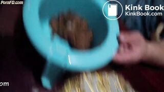 Scat Femdom - Poo19 - Smelly Milana - Bar for the toilet slave