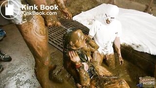 Bettys gangbang in cowshit - Betty's Manure Gulag