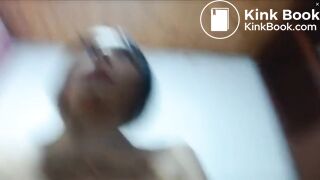 Hot Kitten - Scat Paint Huge Squirt Game pt 2