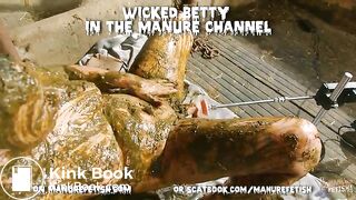 Our cowshit girls - smearing and masturbating in manure