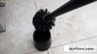 PooAlina - Toilet slave eats Alina's morning diarrhea