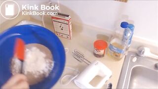 CosmicGirl - Eating A Piece Of Pee And Shit Cake!