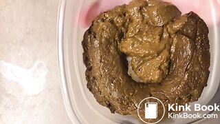 Glasses big creamy shit Pooping Girls
