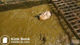 Wicked Betty in the manure channel trailer