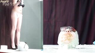 Poo19 - 5 girls shit in my mouth Part 2 Yana