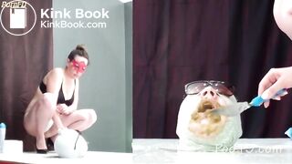 Poo19 - 5 girls shit in my mouth Part 2 Yana