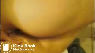 Anal fucked girl with shit