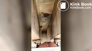 Chinese ditch toilet quick poop