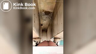 Chinese ditch toilet quick poop