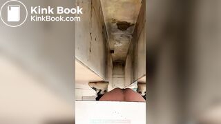 Chinese ditch toilet quick poop