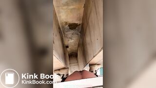 Chinese ditch toilet quick poop