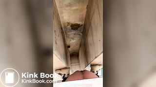 Chinese ditch toilet quick poop