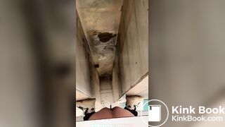 Chinese ditch toilet quick poop