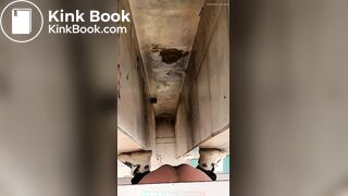 Chinese ditch toilet quick poop