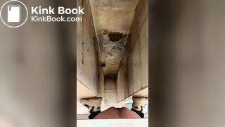 Chinese ditch toilet quick poop